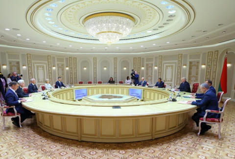 Встреча Президента Республики Беларусь Александра Лукашенко с Губернатором Томской области Владимиром Мазуром