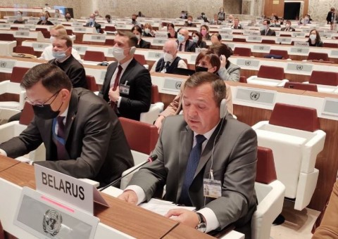 Андрей Худык выступил на сегменте высокого уровня 7-й сессии Совещания сторон Орхусской конвенции