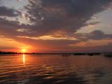 Sunset over Osveyskoye Lake