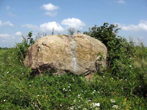 Boulder in the village of Liatsk Vysoky