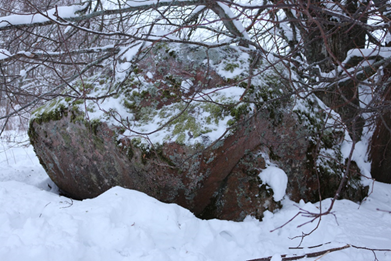 Bolshoj Kamen Butevsky boulder