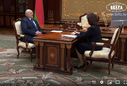 Александр Лукашенко провел встречу с главой Совета Республики